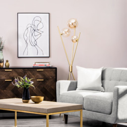 Lincoln Tripod Floor Lamp, Satin Brass - thumbnail 9
