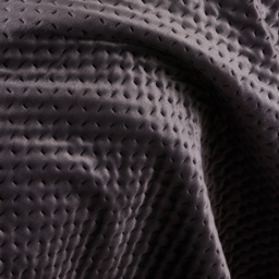 Liso Bedspread, Grey - thumbnail 4
