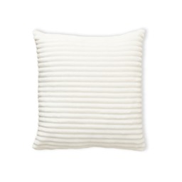 Luxury Ribbon Velvet Cushion, Cream - thumbnail 3