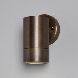 Bruce Solid Brass Outdoor Up or Down Wall Light, Antique Bronze - thumbnail 4