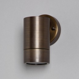 Bruce Solid Brass Outdoor Up or Down Wall Light, Antique Bronze - thumbnail 5