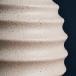 Large Beehive Style Ceramic Vase, Cream - thumbnail 4