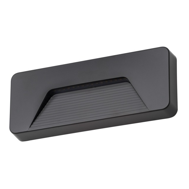 Penn 3 Watt LED Rectangular Surface Brick Wall Light, Anthracite - image 1
