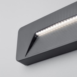 Penn 3 Watt LED Rectangular Surface Brick Wall Light, Anthracite - thumbnail 6