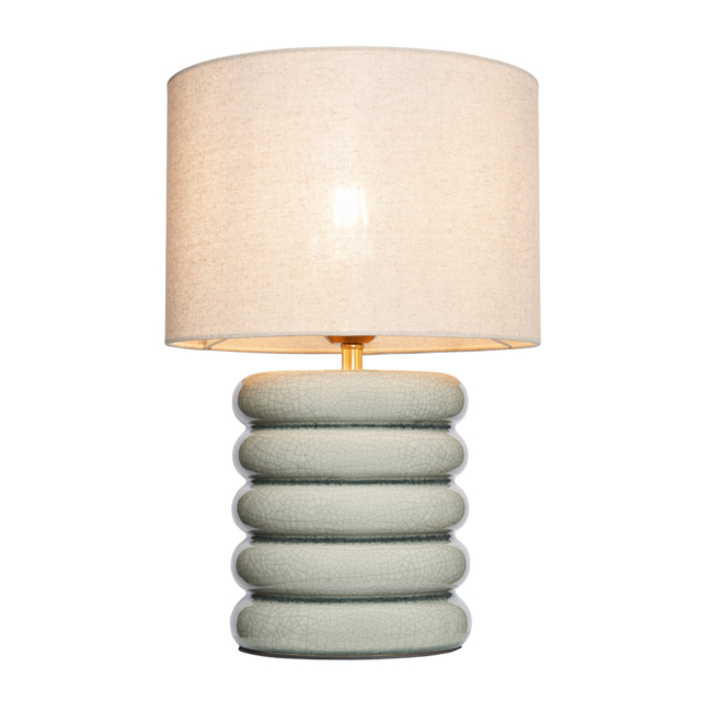 Florence Flump Table Lamp, Pale Green - image 1