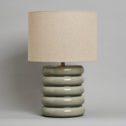 Florence Flump Table Lamp, Pale Green - thumbnail 6
