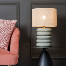 Florence Flump Table Lamp, Pale Green - thumbnail 3