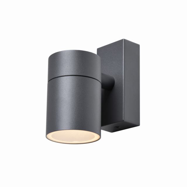 Jared Outdoor Up or Down Wall Light, Anthracite - image 1