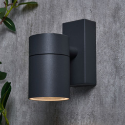 Jared Outdoor Up or Down Wall Light, Anthracite - thumbnail 3