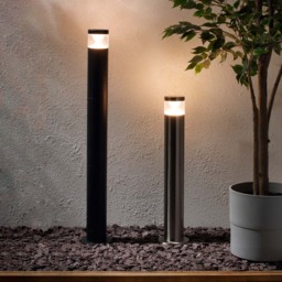 Forbes LED 360° Post Bollard Light, Steel - thumbnail 7