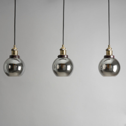 Carter Industrial Style Diner Pendant Bar, Bronze - thumbnail 5