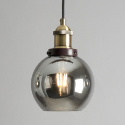 Carter Industrial Style Diner Pendant Bar, Bronze - thumbnail 6