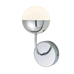 Sile LED Bathroom Wall Light, Chrome - thumbnail 1