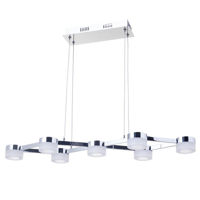 Christie 7 Light LED Pendant, Chrome - image 1