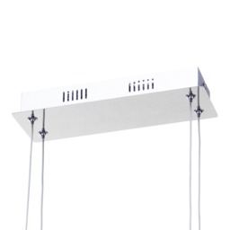 Christie 7 Light LED Pendant, Chrome - thumbnail 8