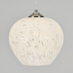 Agnes Flakestone Ceiling Pendant, Nickel - thumbnail 4