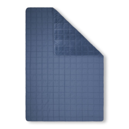 Square Stitch Quilted Bedspread, Blue - thumbnail 3