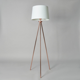 Tristan Tripod Floor Lamp, Copper - thumbnail 6