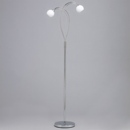 Soni Floor Lamp, Chrome - thumbnail 6