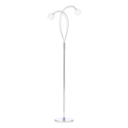 Soni Floor Lamp, Chrome - thumbnail 4