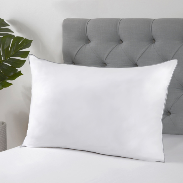 Bamboo Pillow, White - image 1