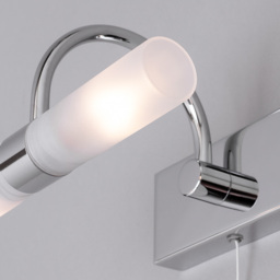 Cygna Bathroom Wall Light, Chrome - thumbnail 6