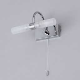 Cygna Bathroom Wall Light, Chrome - thumbnail 5