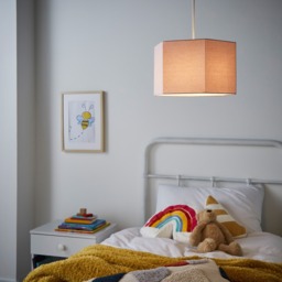 Glow Hexagon Ceiling Light Shade, Pink - thumbnail 7