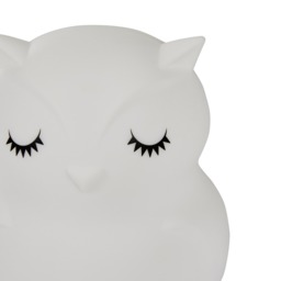 Glow Owl Colour Changing Night Light, White - thumbnail 7