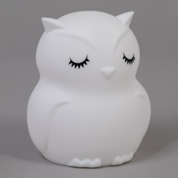Glow Owl Colour Changing Night Light, White - thumbnail 5