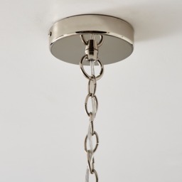Chloey Chandelier, Polished Nickel - thumbnail 8