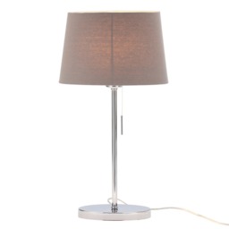 Marley Table Lamp, Chrome - thumbnail 1
