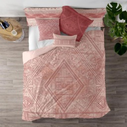 King Bogoland Bedding Set, Salmon - thumbnail 3