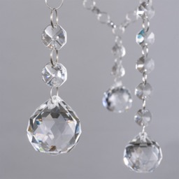 Sapparia Flush Chandelier, Chrome - thumbnail 7