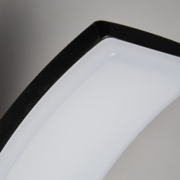Klaus Outdoor Curved LED Wall Light, Black - thumbnail 6