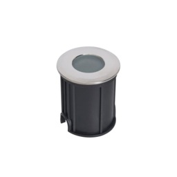 Otis RGB LED Outdoor Solar Recessed Deck Light Kit, Black - thumbnail 3