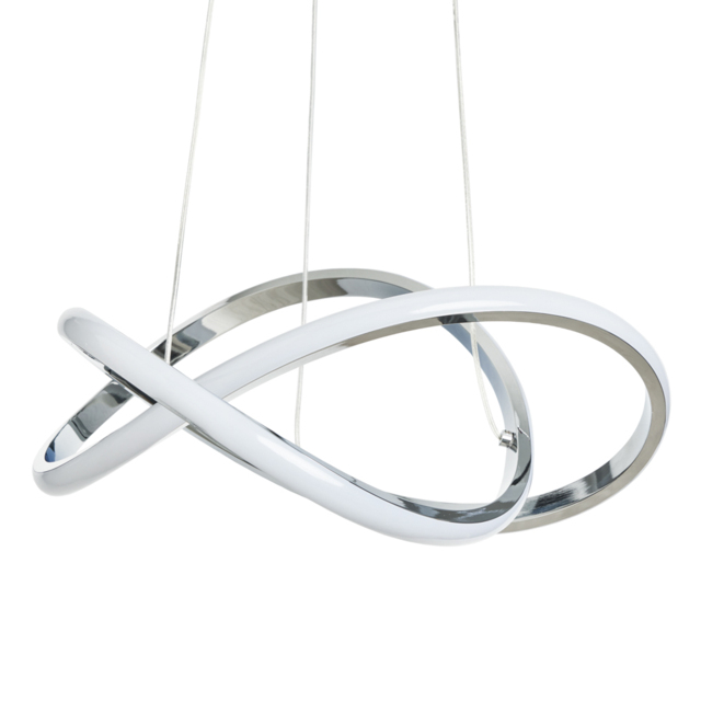 Eero LED Ceiling Pendant, Chrome - image 1