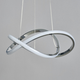 Eero LED Ceiling Pendant, Chrome - thumbnail 5