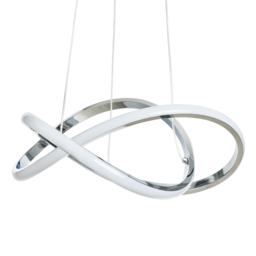 Eero LED Ceiling Pendant, Chrome