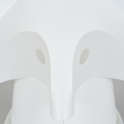 Glow Fox Origami Style Table Lamp, White - thumbnail 6