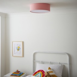 Glow Flush Ceiling Light, Pink - thumbnail 7