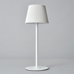 Esther Rechargeable Table Lamp, White - thumbnail 5