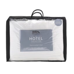 Hotel Collection 5 Star 10.5 Tog White Goose Down Duvet, Double - thumbnail 4