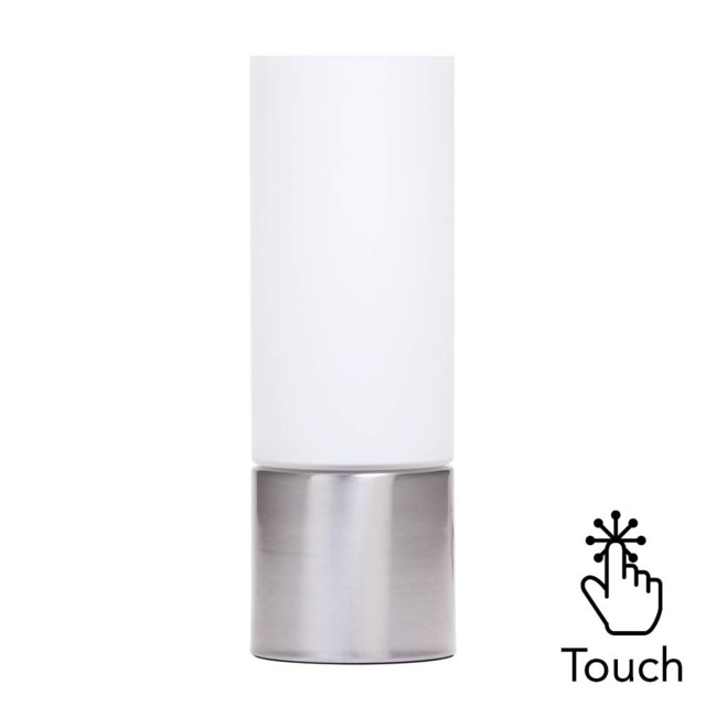 Tilly Touch Sensitive Table Lamp, Satin Nickel - image 1
