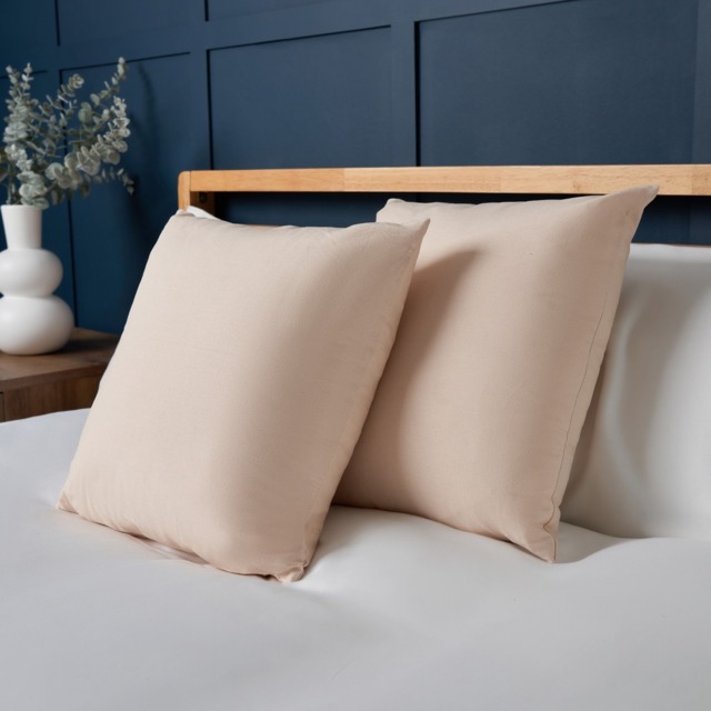 Twin Pack of Cushions, Natural - image 1