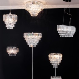 Paladina Small Flush Ceiling Light, Chrome - thumbnail 7