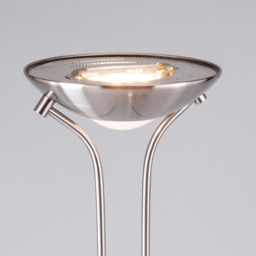 Mother and Child Floor Lamp, Satin Nickel - thumbnail 7