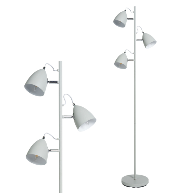 Sian Task Floor Lamp, Grey - image 1