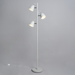 Sian Task Floor Lamp, Grey - thumbnail 4