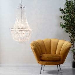 Emily Chandelier, Chrome - thumbnail 3